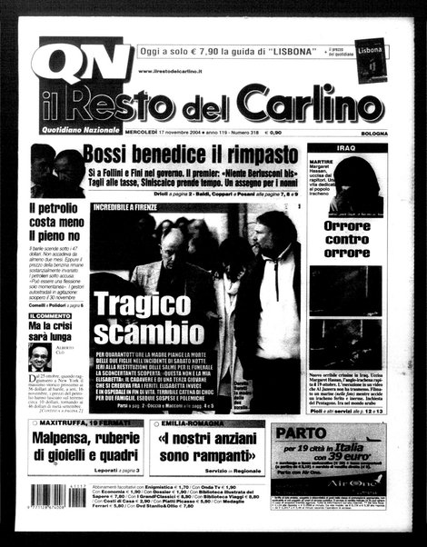 Il Resto del Carlino : giornale dell'Emilia